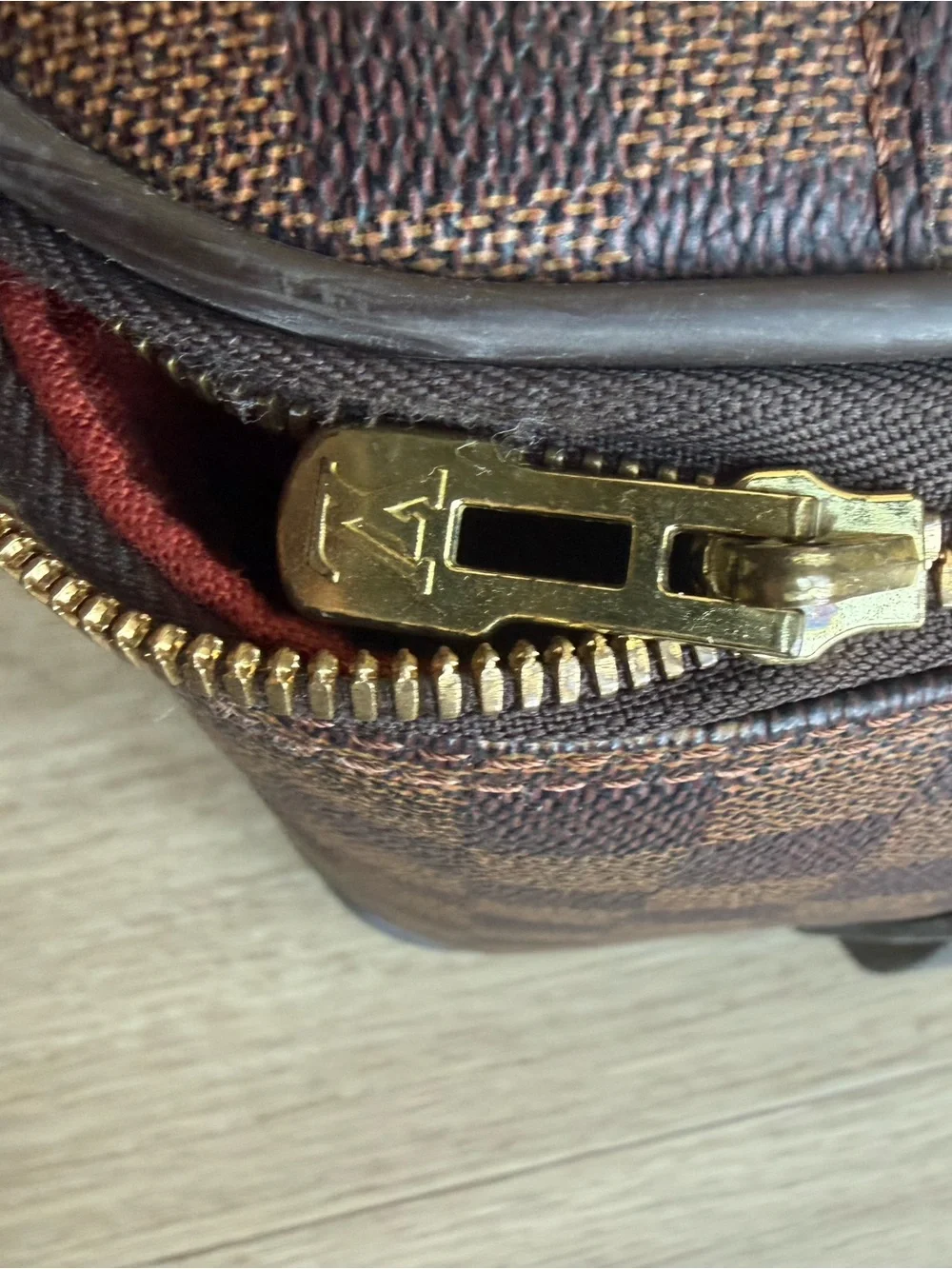 Louis Vuitton Brown Damier Ebene Rolling Carry-On